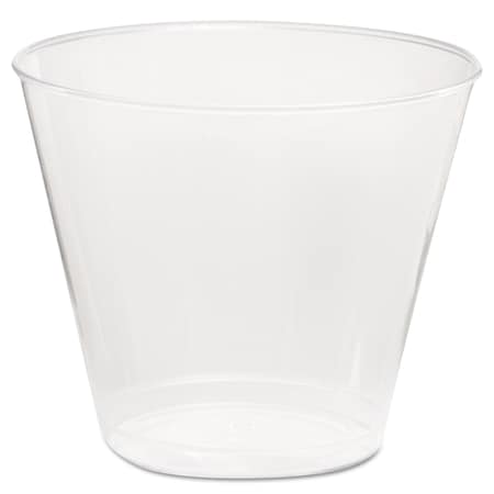 Wna Comet Plastic Tumbler, 5 oz., Clear, Squat, PK1000 WNA T5S